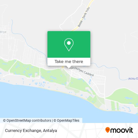 Currency Exchange map