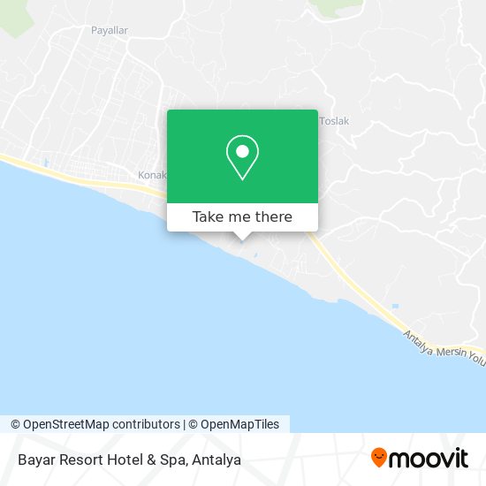 Bayar Resort Hotel & Spa map