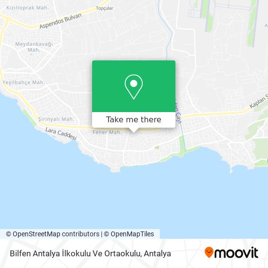 Bilfen Antalya İlkokulu Ve Ortaokulu map