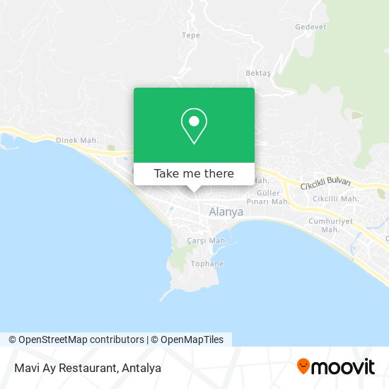 Mavi Ay Restaurant map