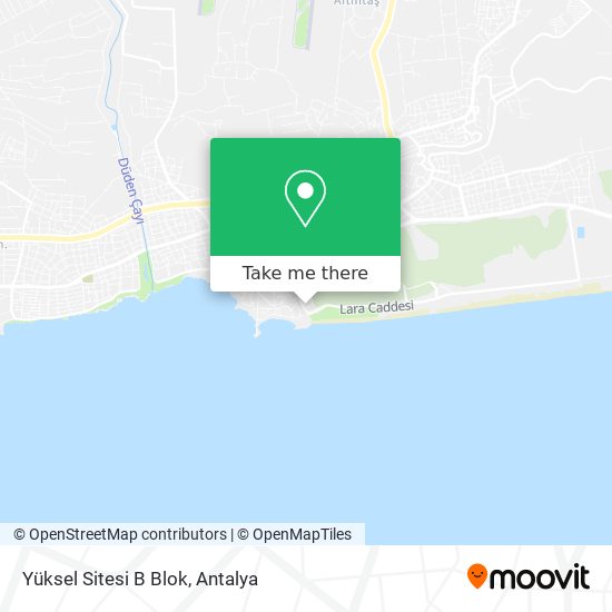 Yüksel Sitesi B Blok map