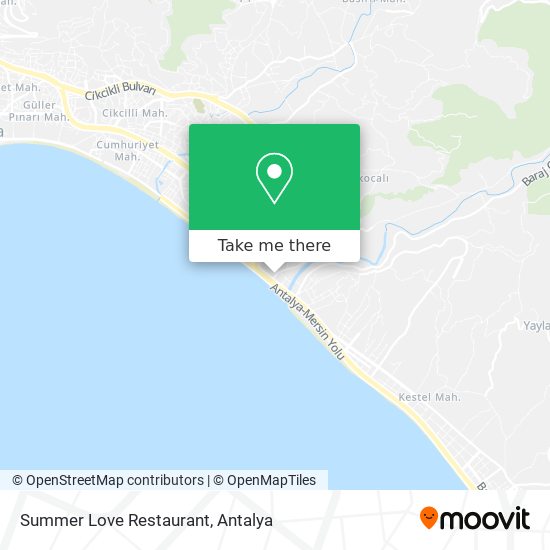 Summer Love Restaurant map