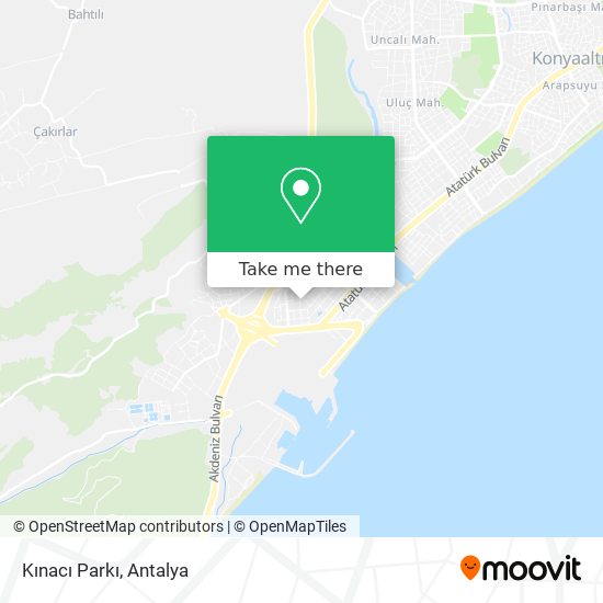 Kınacı Parkı map