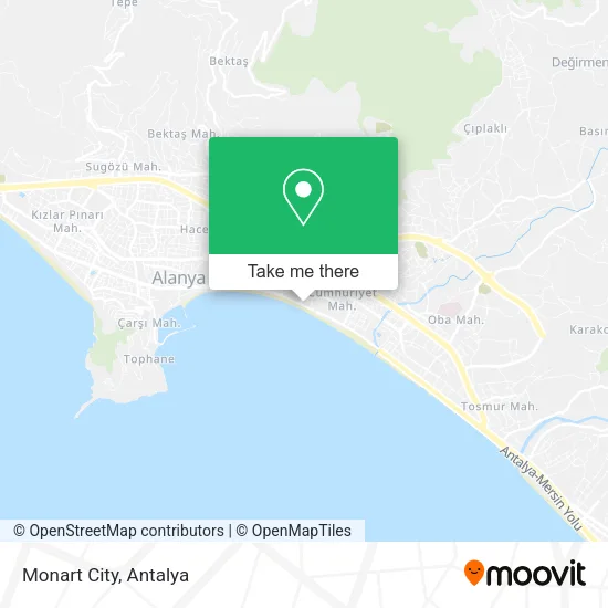 Monart City map
