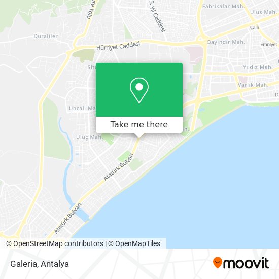 Galeria map