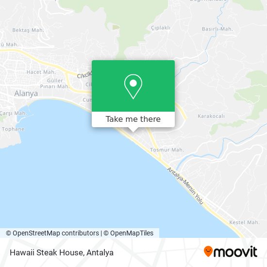 Hawaii Steak House map