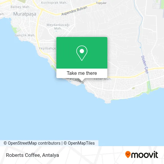 Roberts Coffee map