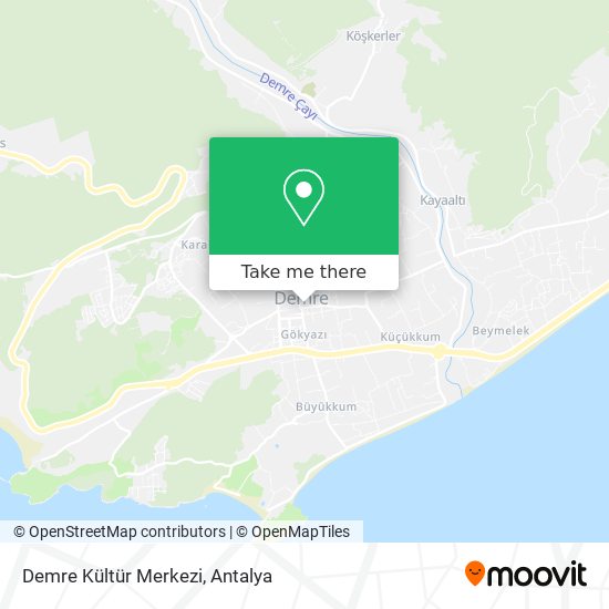 Demre Kültür Merkezi map