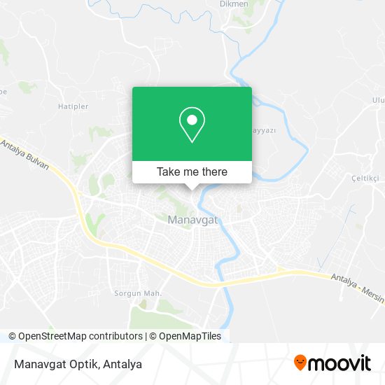 Manavgat Optik map