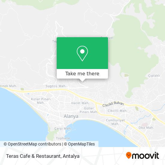 Teras Cafe & Restaurant map