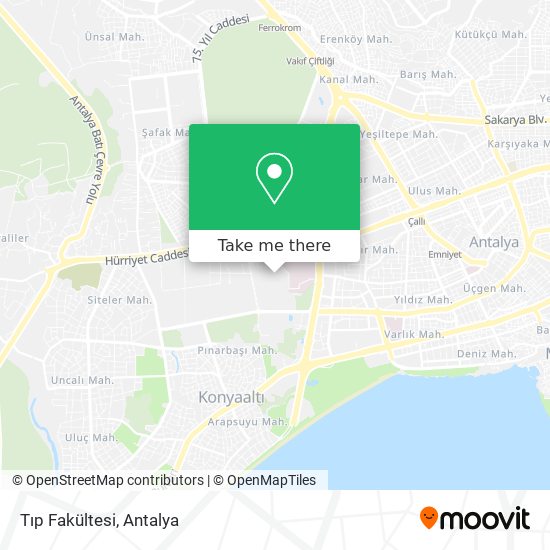 Tıp Fakültesi map
