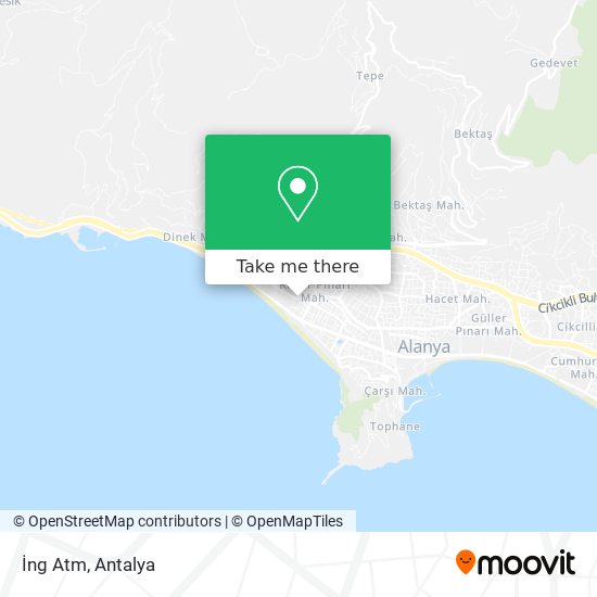 İng Atm map