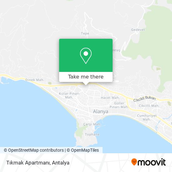 Tıkmak Apartmanı map
