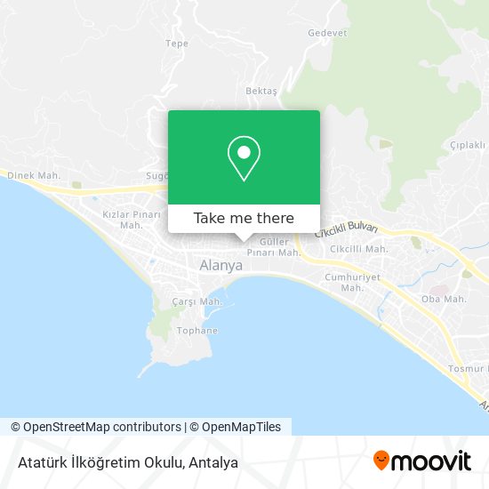 Atatürk İlköğretim Okulu map