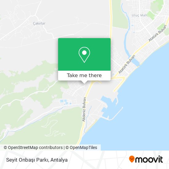 Seyit Onbaşı Parkı map
