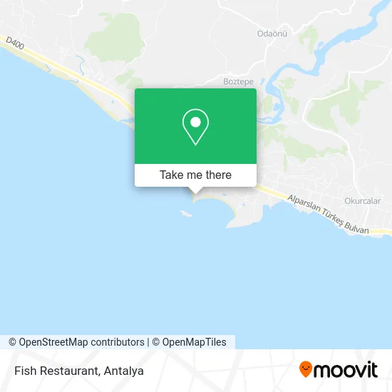 Fish Restaurant map