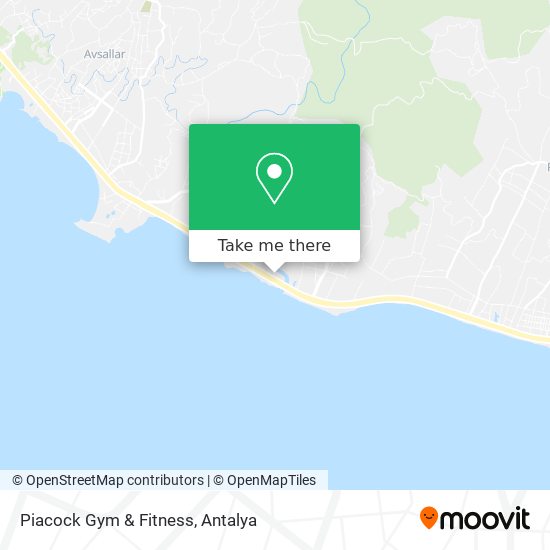 Piacock Gym & Fitness map