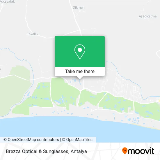 Brezza Optical & Sunglasses map
