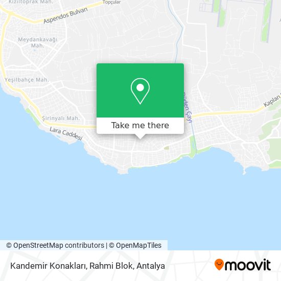 Kandemir Konakları, Rahmi Blok map