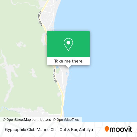 Gypsophila Club Marine Chill Out & Bar map