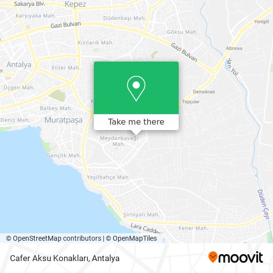 Cafer Aksu Konakları map