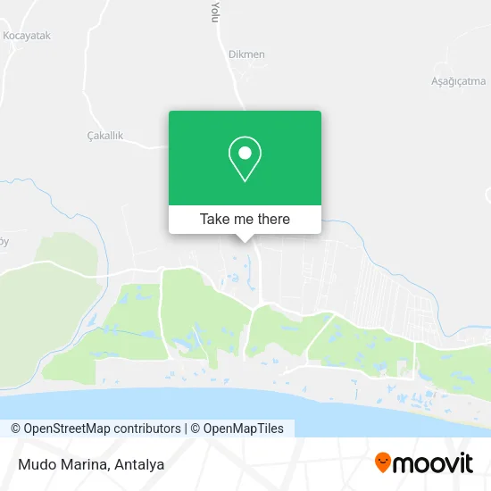 Mudo Marina map