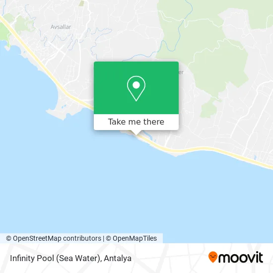 Infinity Pool (Sea Water) map