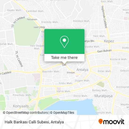 Halk Bankası Calli Subesi map
