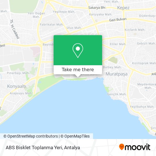 ABS Bisklet Toplanma Yeri map