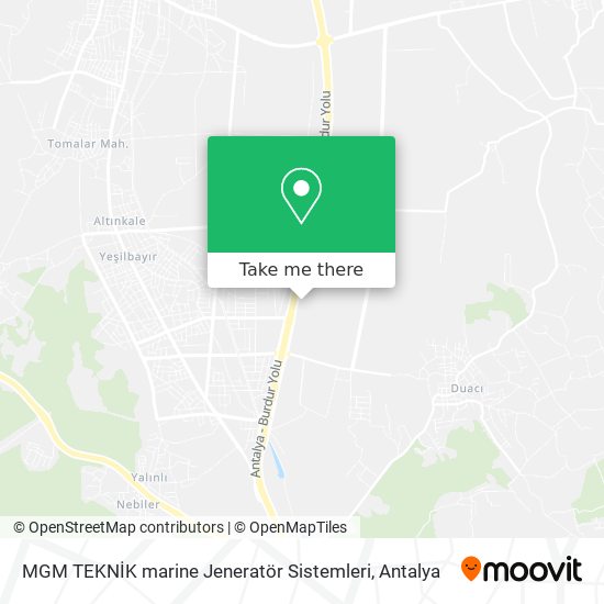 MGM TEKNİK marine Jeneratör Sistemleri map