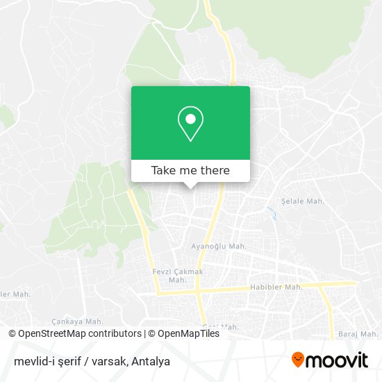 mevlid-i şerif / varsak map