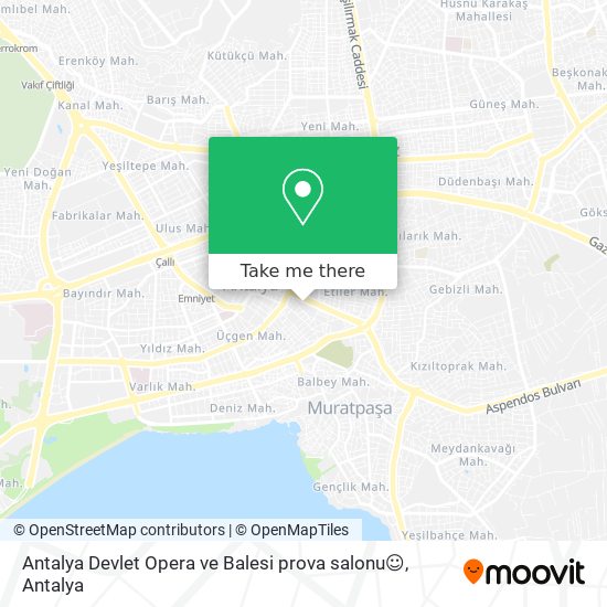 Antalya Devlet Opera ve Balesi prova salonu☺️ map