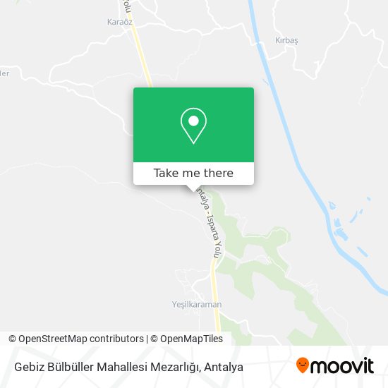 Gebiz Bülbüller Mahallesi Mezarlığı map