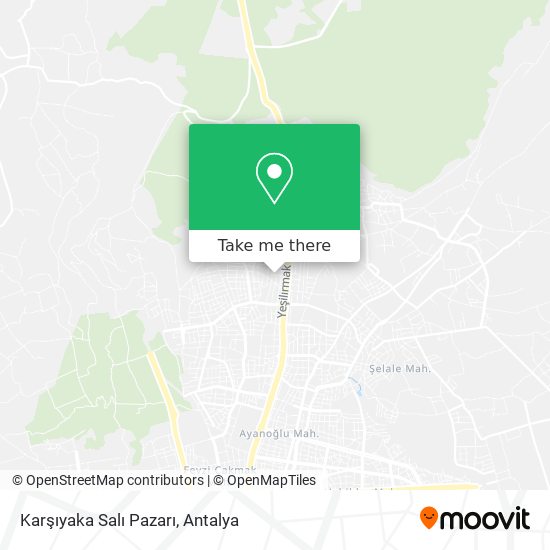 Karşıyaka Salı Pazarı map
