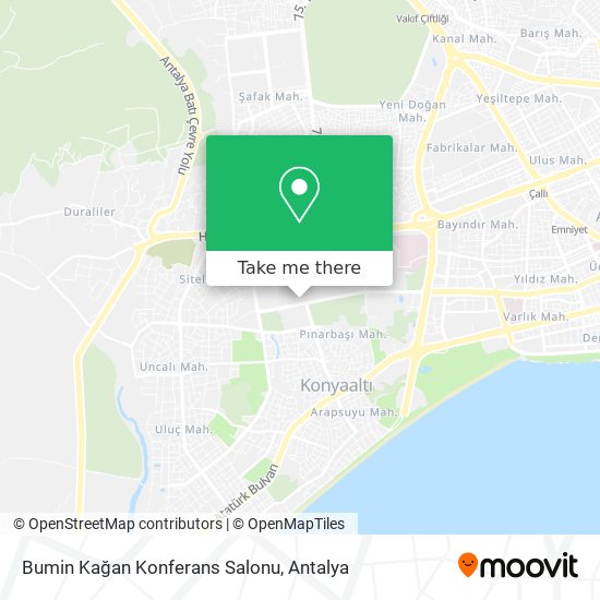 Bumin Kağan Konferans Salonu map