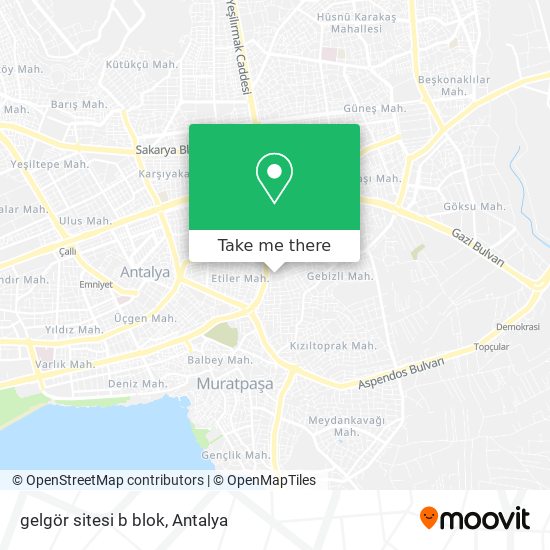 gelgör sitesi b blok map