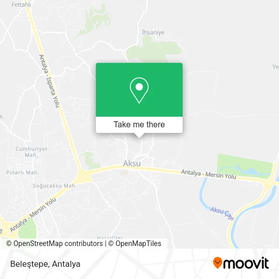Beleştepe map