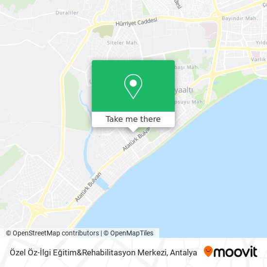 Özel Öz-İlgi Eğitim&Rehabilitasyon Merkezi map