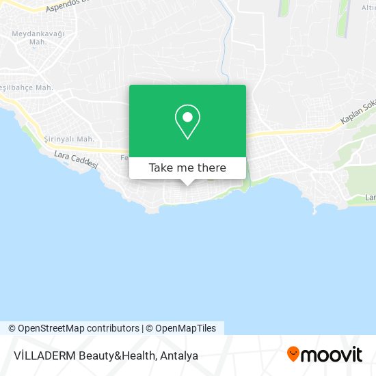 VİLLADERM Beauty&Health map