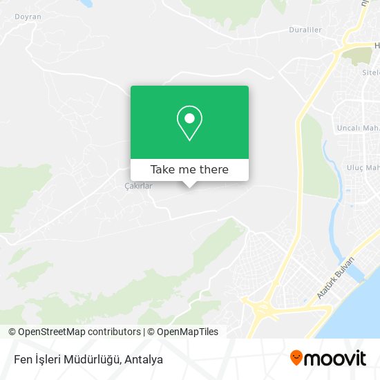 Fen İşleri Müdürlüğü map