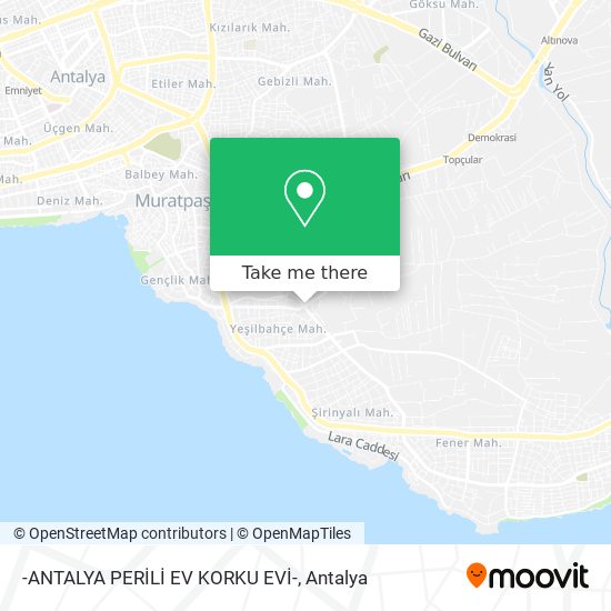 -ANTALYA PERİLİ EV KORKU EVİ- map