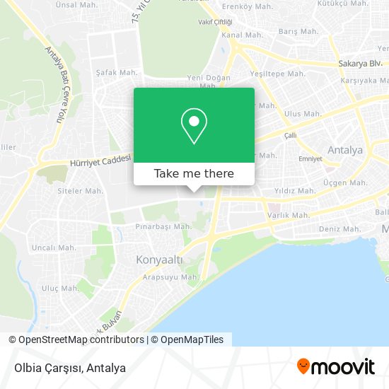 Olbia Çarşısı map