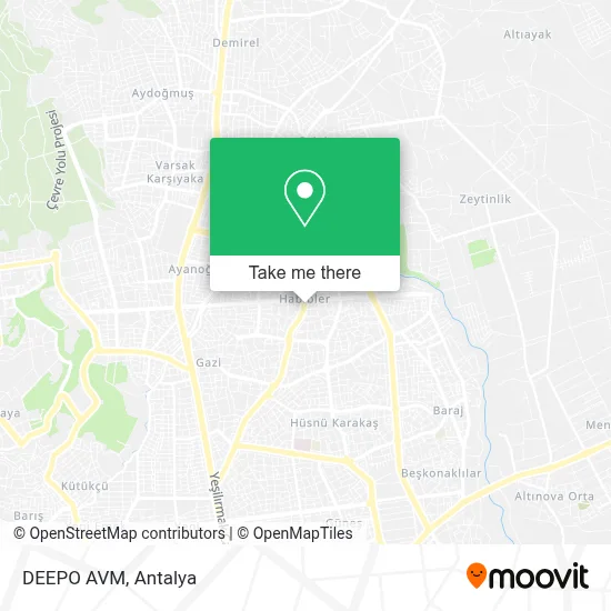 DEEPO AVM map