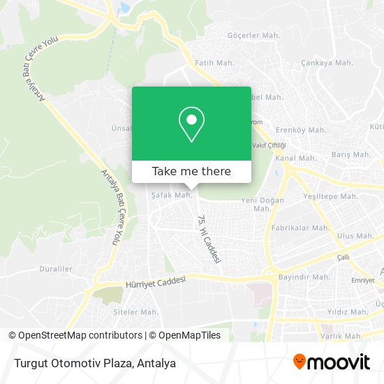 Turgut Otomotiv Plaza map