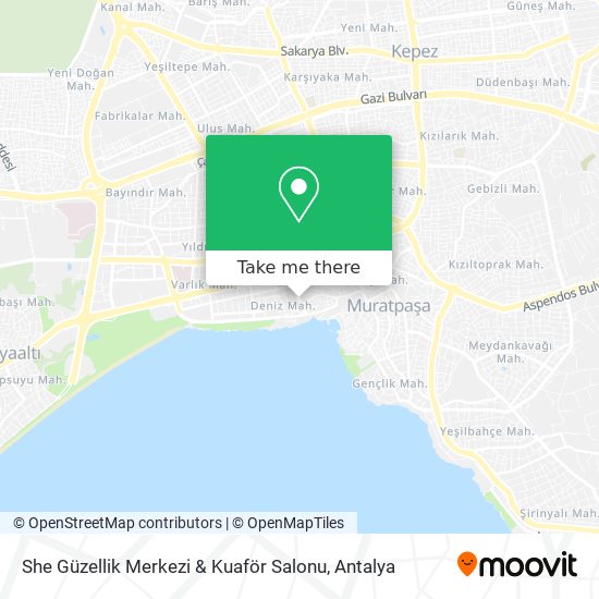 She Güzellik Merkezi & Kuaför Salonu map