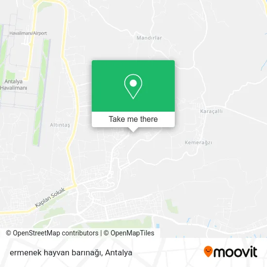 ermenek hayvan barınağı map