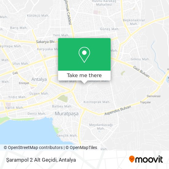 Şarampol 2 Alt Geçidi map