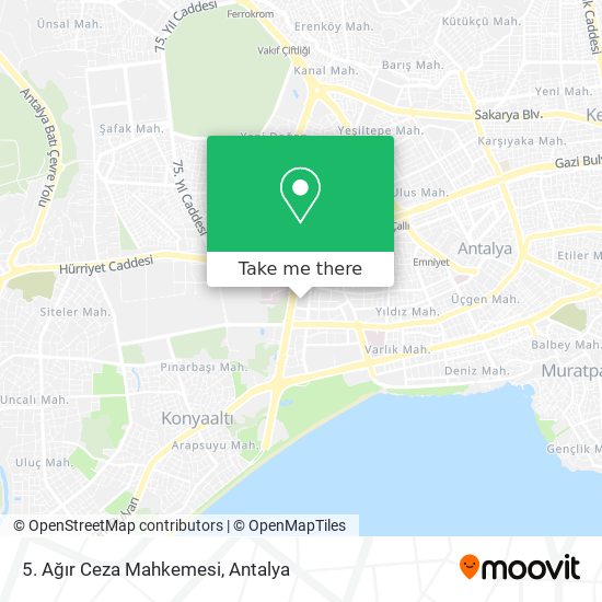 5. Ağır Ceza Mahkemesi map