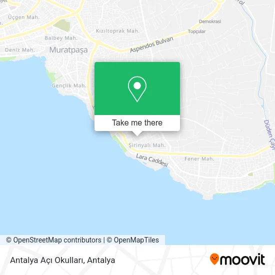 Antalya Açı Okulları map