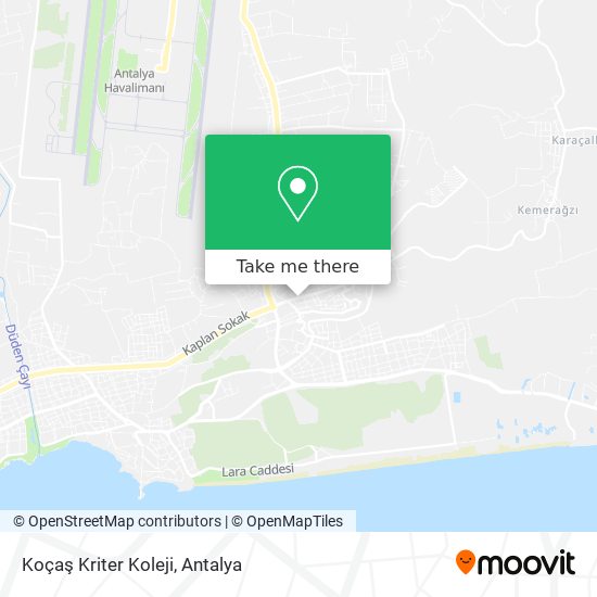 Koçaş Kriter Koleji map